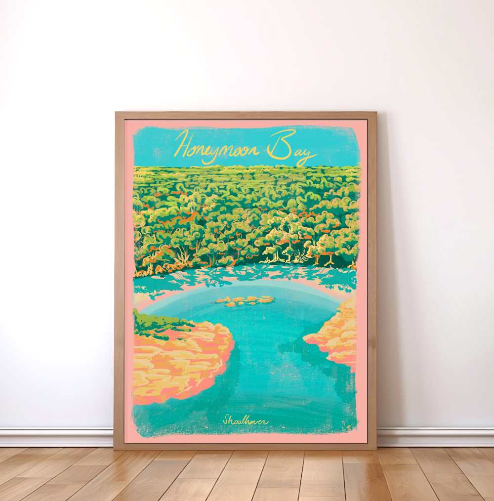 Honeymoon Bay art print