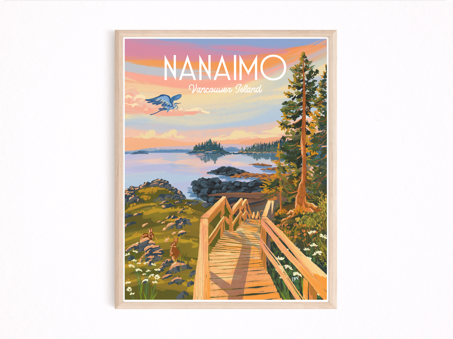 Nanaimo Art print