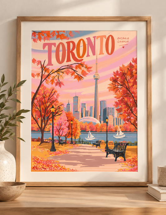 Toronto Island in Autumn