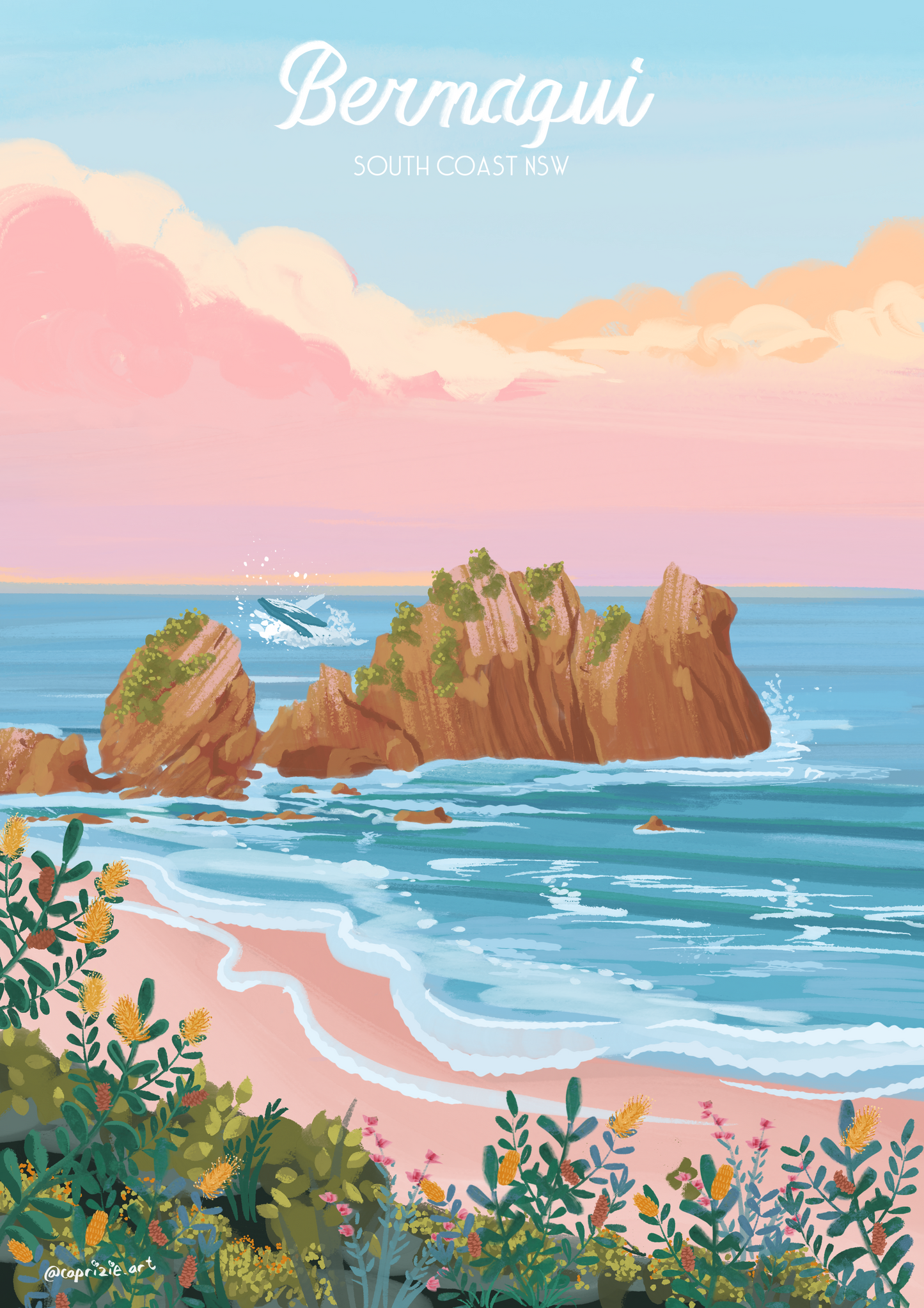 2026 South Coast NSW Wall Calendar