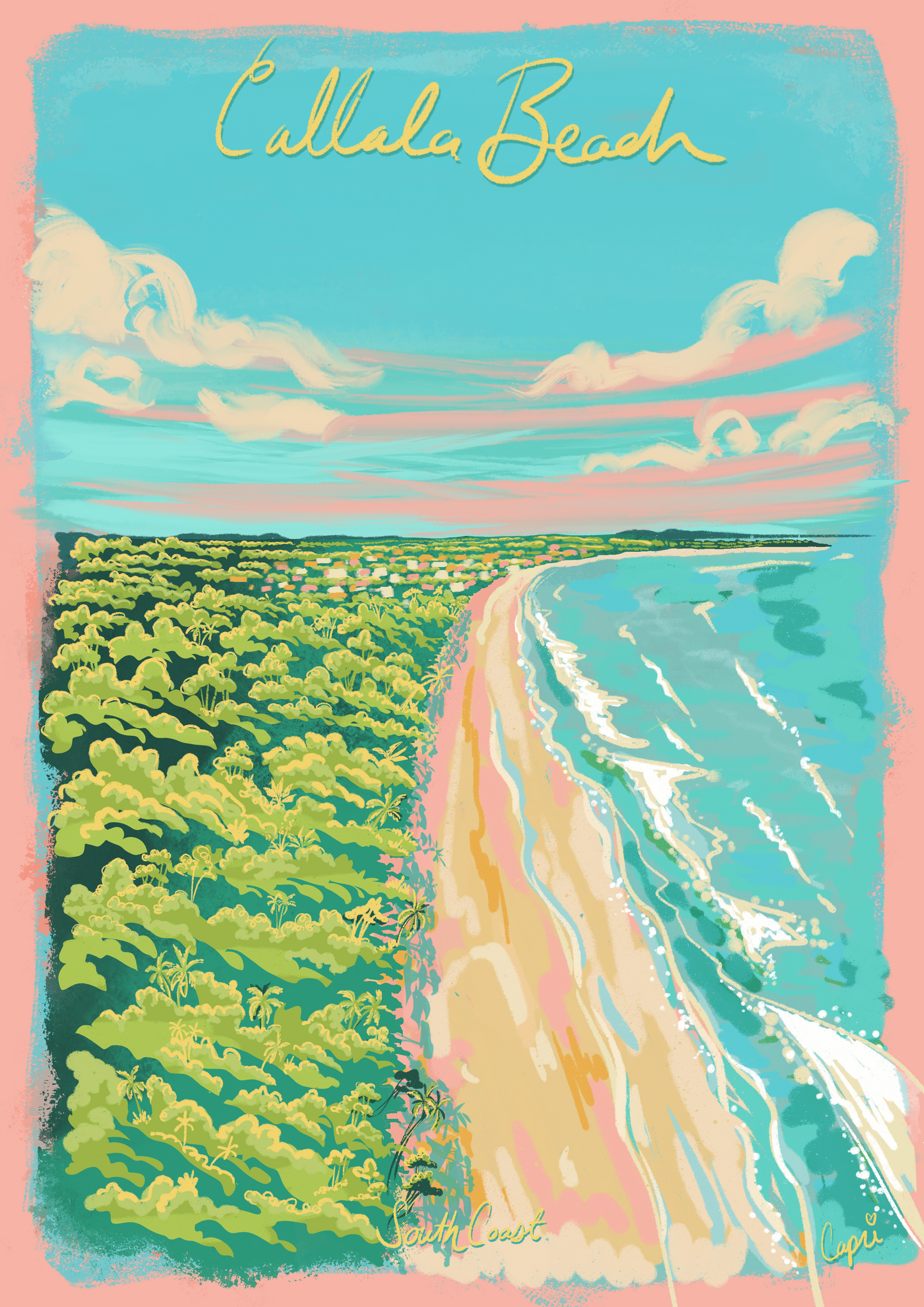 2026 South Coast NSW Wall Calendar