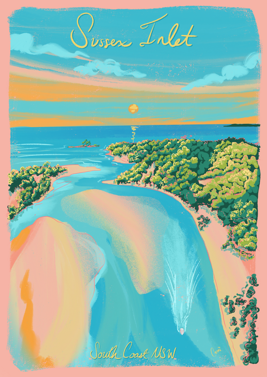 Sussex Inlet art print