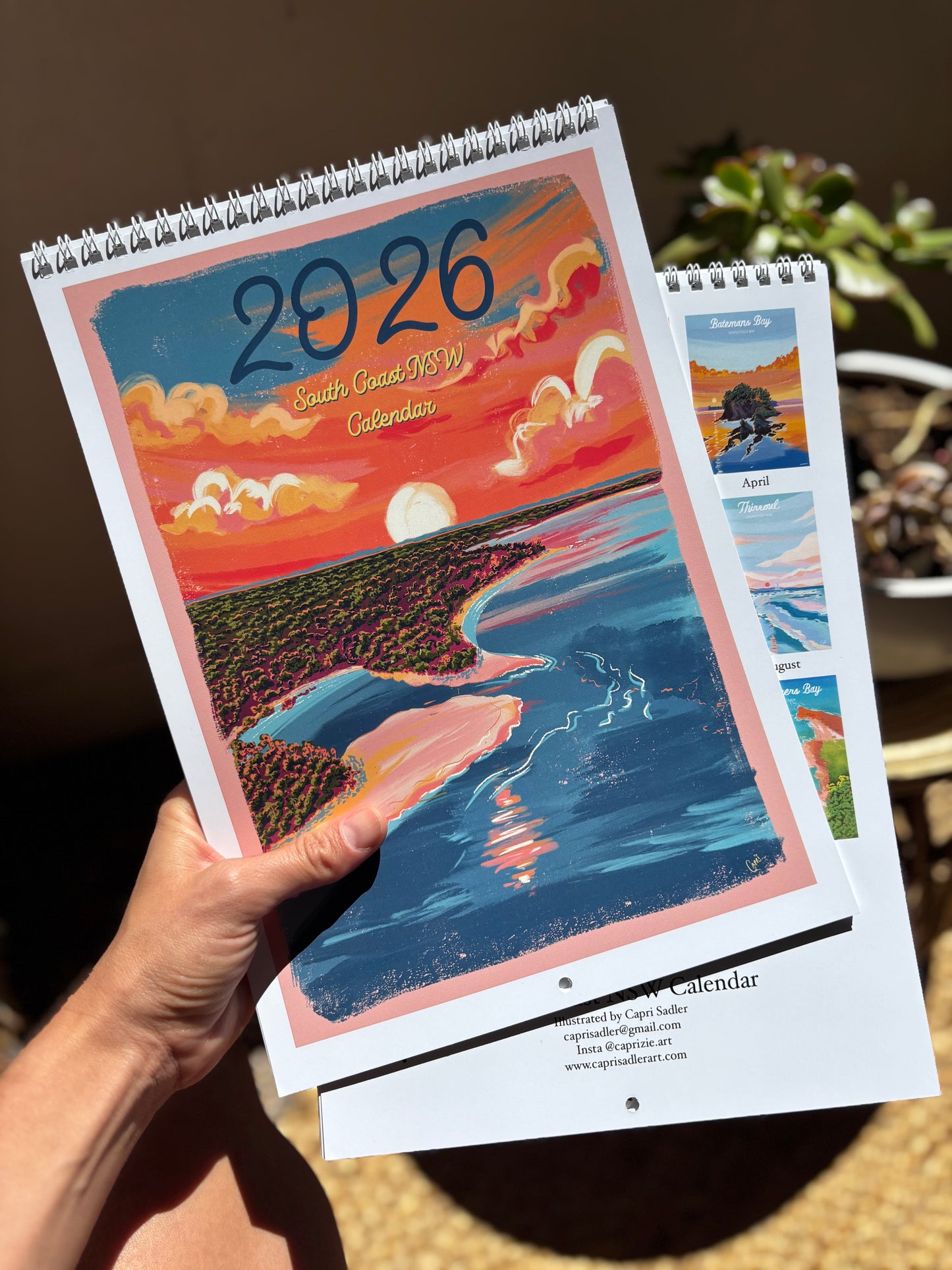 2026 South Coast NSW Wall Calendar