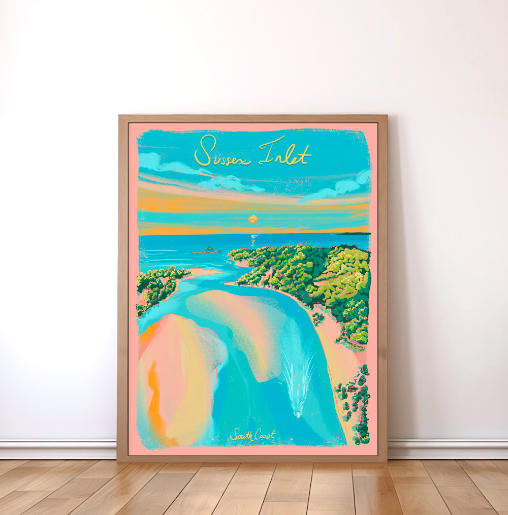 Sussex Inlet art print