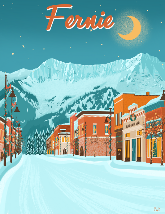 Fernie Art Print