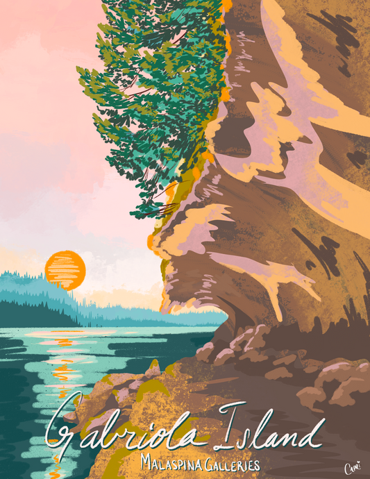Gabriola Island Art Print