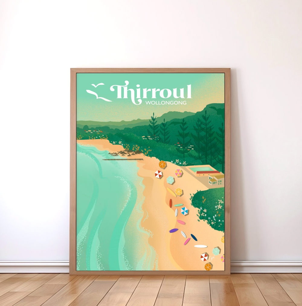 Thirroul art print