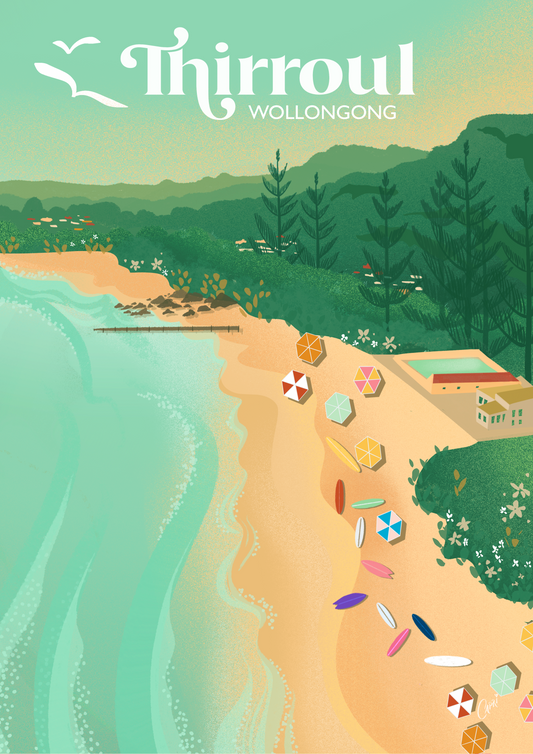 Thirroul art print
