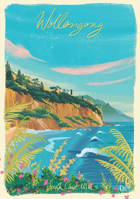 Wollongong Art Print