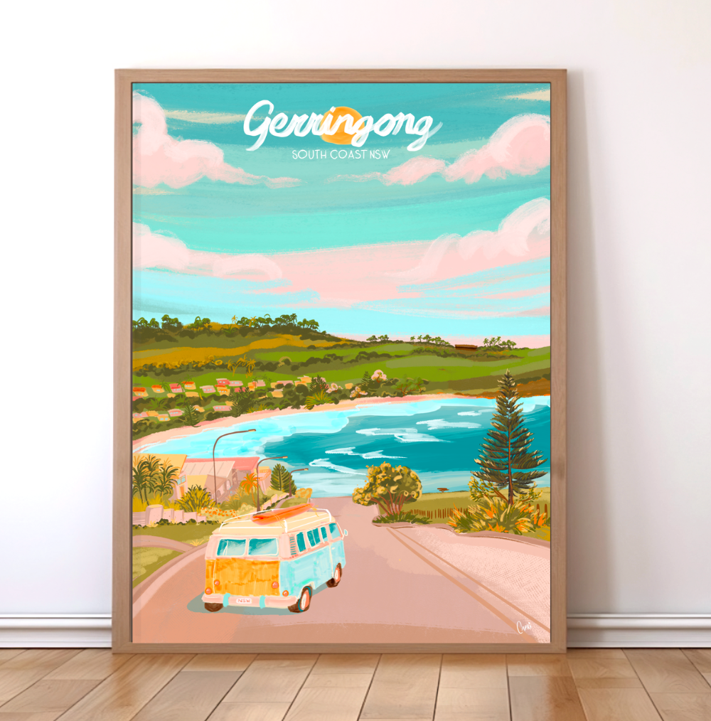 Gerringong art print