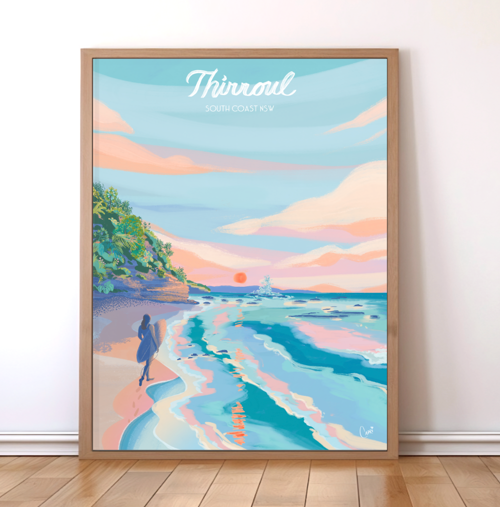 Thirroul art print