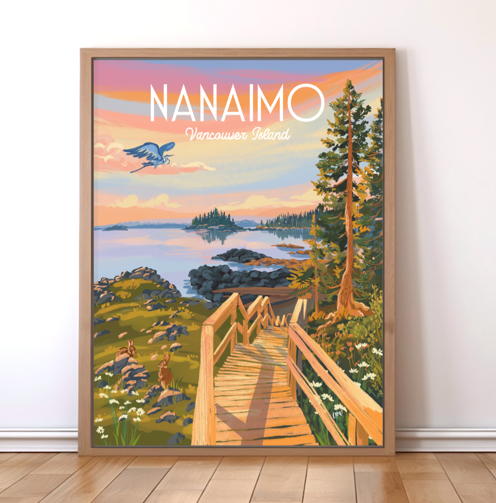 Nanaimo Art print