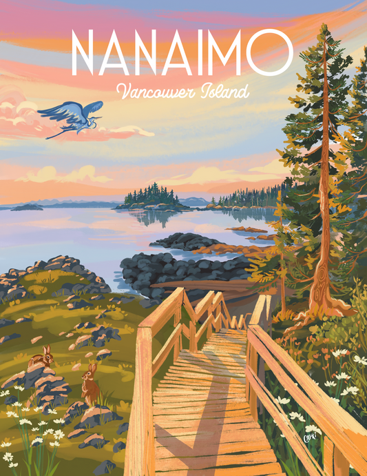 Nanaimo Art print