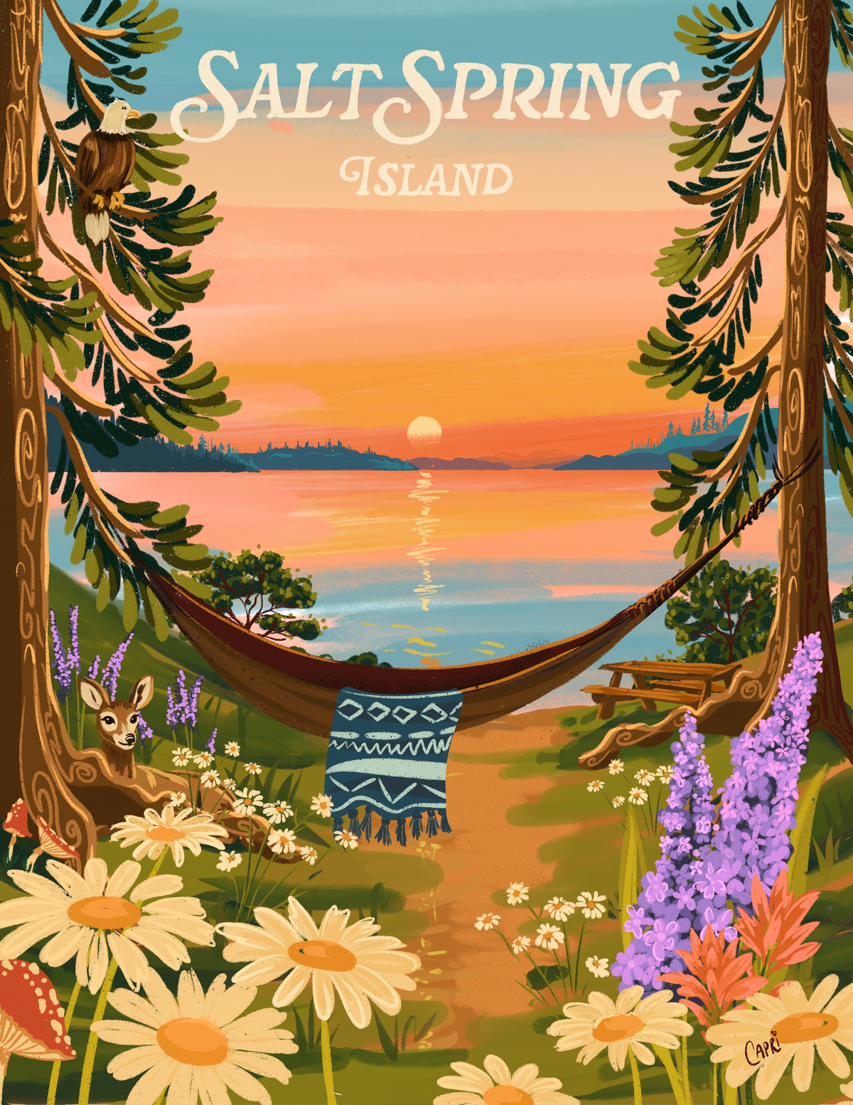 2027 Coast to Mountain Calendar