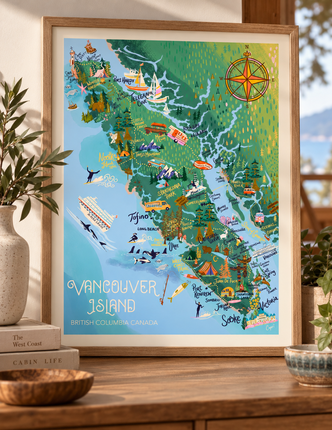 Vancouver Island Map