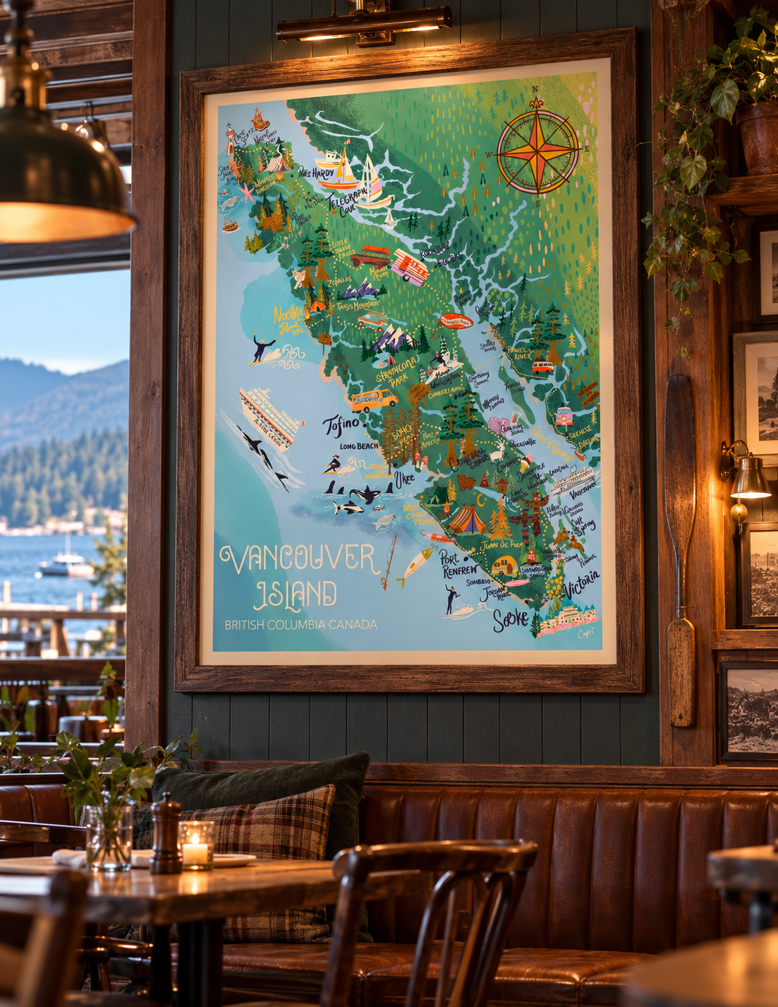 Vancouver Island Map