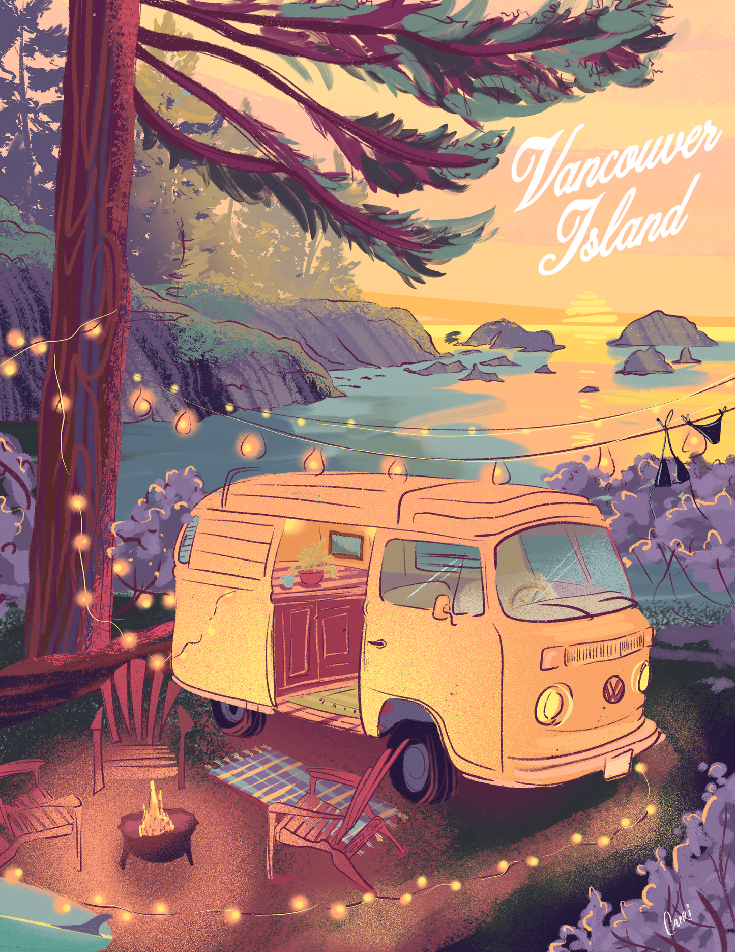 Vancouver Island Twinkle Lights