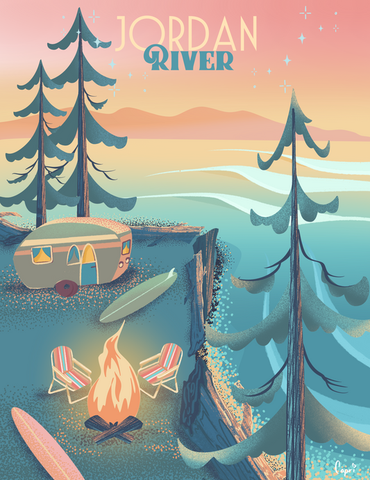 Jordan River Art Print