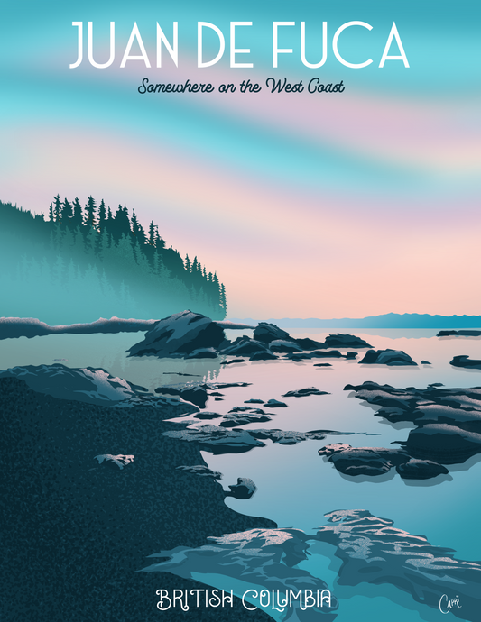 Juan de Fuca Art Print