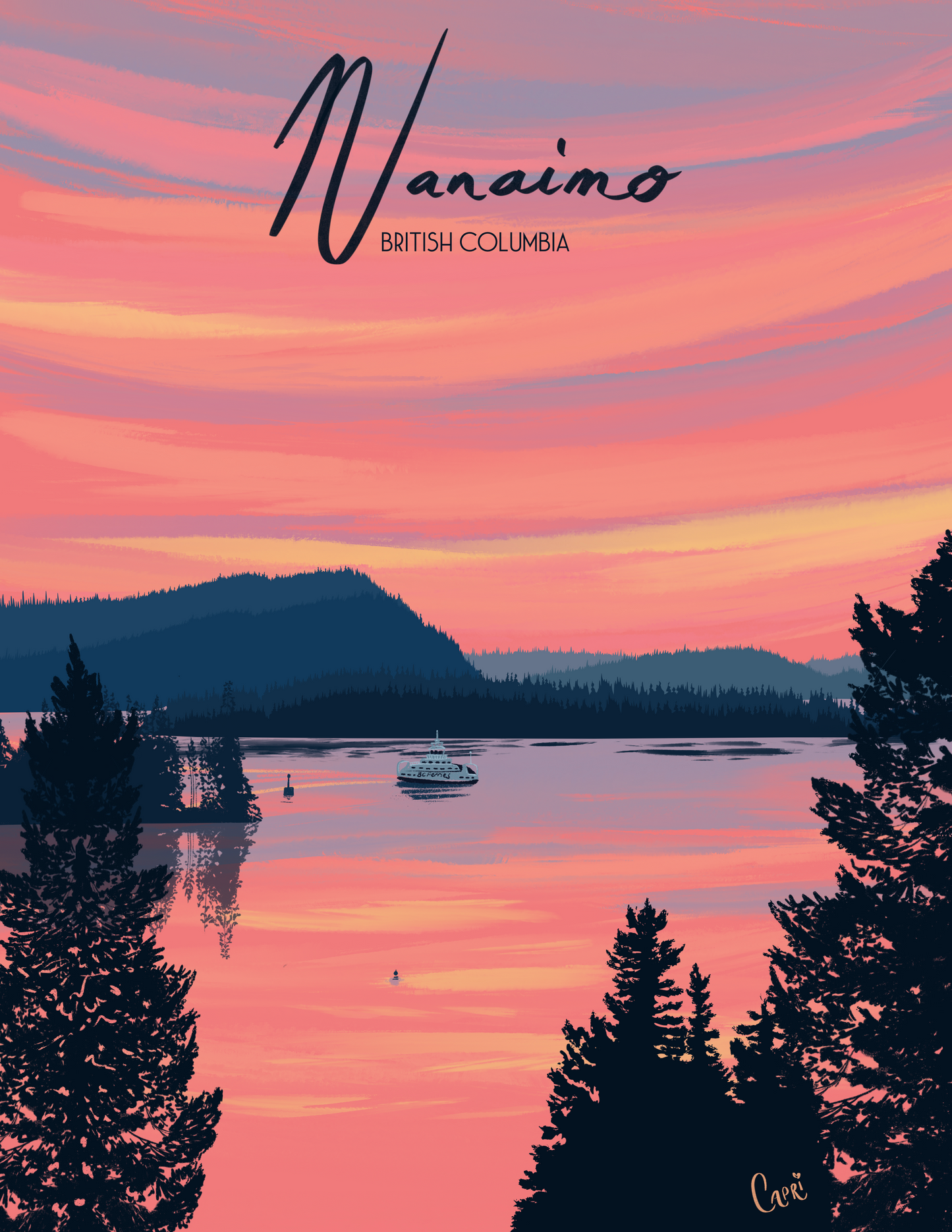Nanimo Art Print