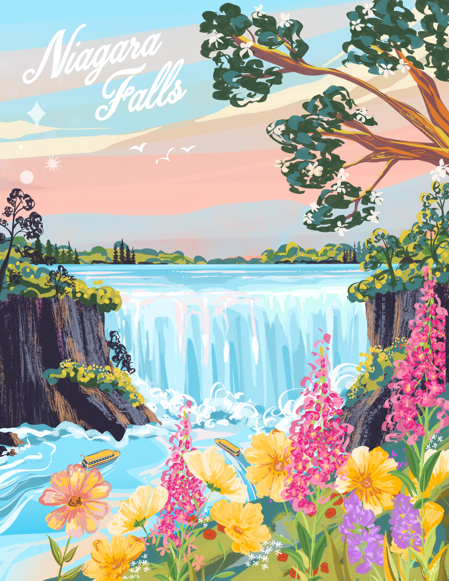 Niagara Falls Art Print