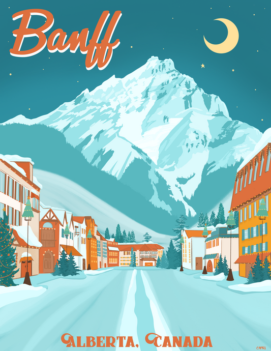 Banff Art Print
