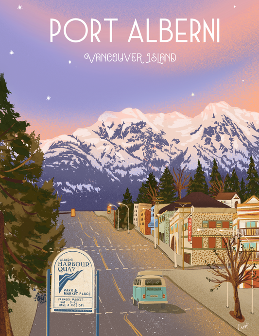 Port Alberni Art Print
