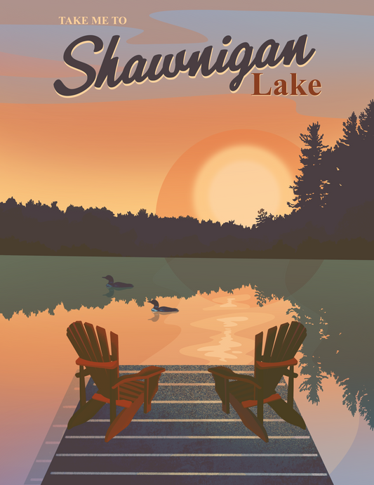 Shawnigan Lake Art Print